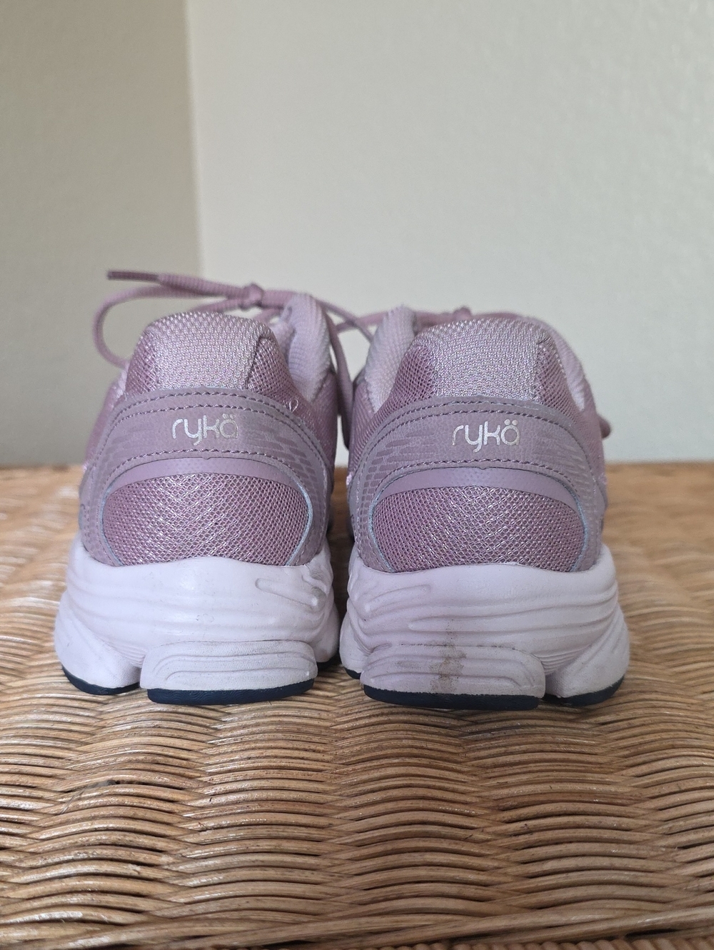 Ryka Women’s Lace-Up Sneakers in Dusty Mauve - Picture 3 of 3